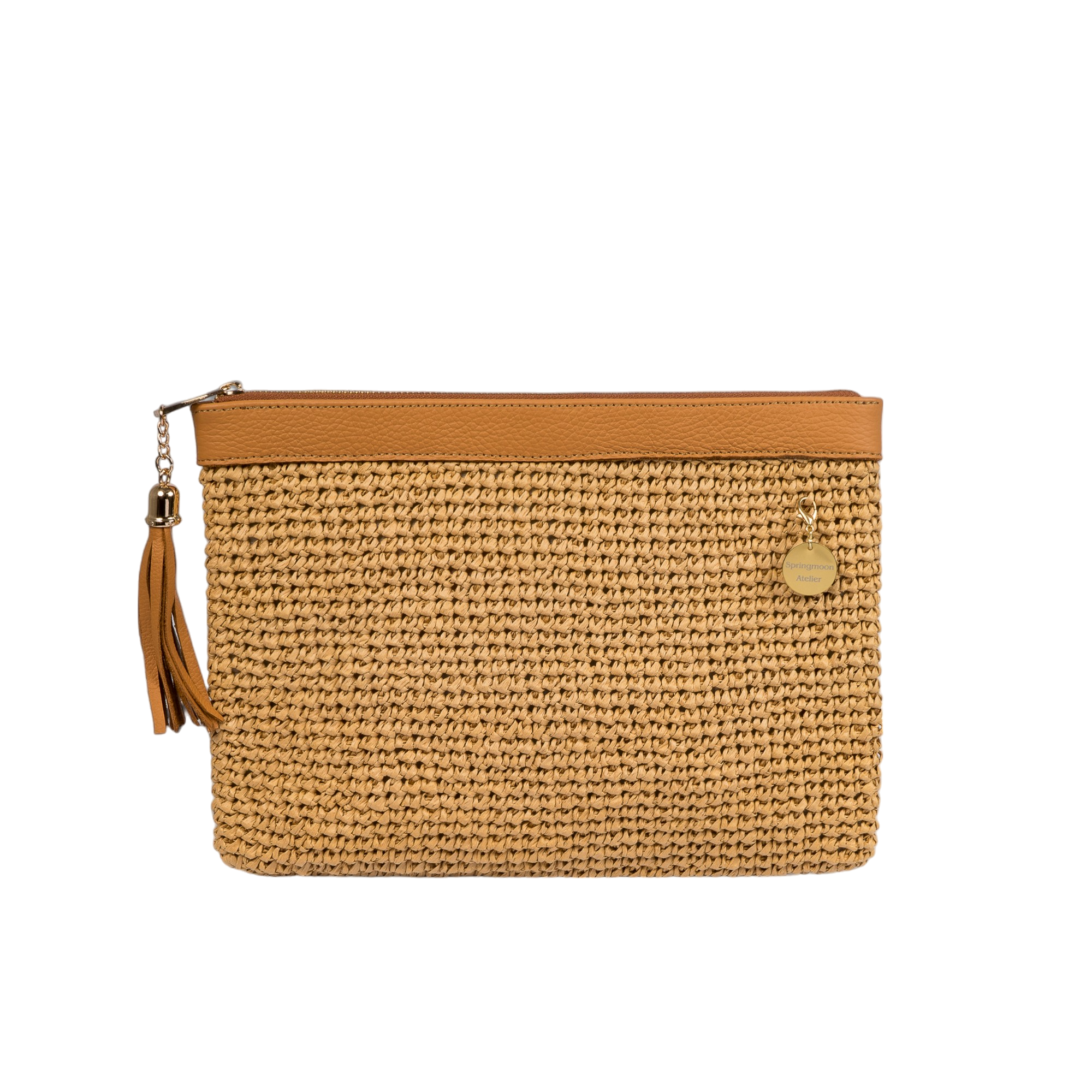 SUNLIGHT PAPER ROPE CROCHET HANDBAG