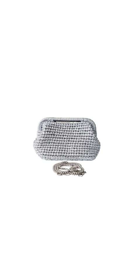 Silver Metallic Star Bag – Elegant And Functional