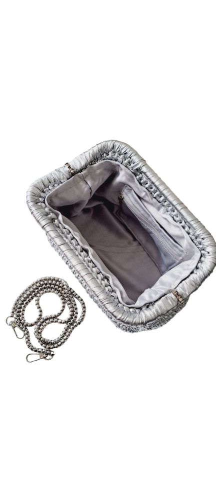 Silver Metallic Star Bag – Elegant And Functional